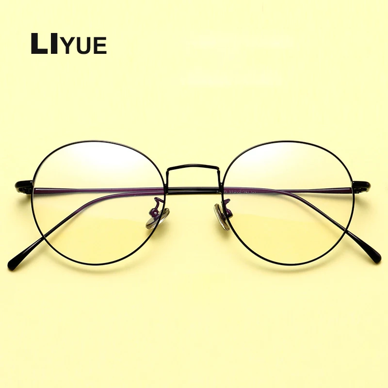 Round Retro optical glasses frame Women Men Eyeglasses Transparent Full Metal Computer Korean Prescription Myopia eyewear frams
Round Retro optical glasses frame Women Men Eyeglasses Transparent Full Metal Computer Korean Prescription Myopia eyewear frams