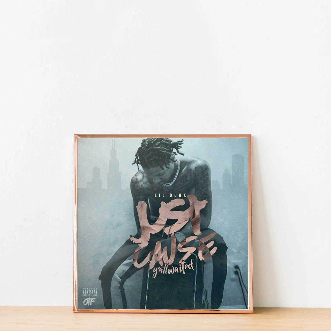 Lil Durk Just Cause Y'all Waited Music Album Cover Poster Canvas Print Singer Music Star Poster Home Wall Painting Decoration
Lil Durk Just Cause Y'all Waited Music Album Cover Poster Canvas Print Singer Music Star Poster Home Wall Painting Decoration