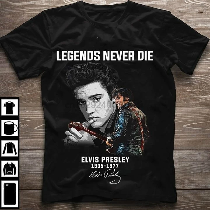 Legends Never Die Elvis Presley Signoture Men grophic T Shirt ( S-5XL)
Legends Never Die Elvis Presley Signoture Men grophic T Shirt ( S-5XL)