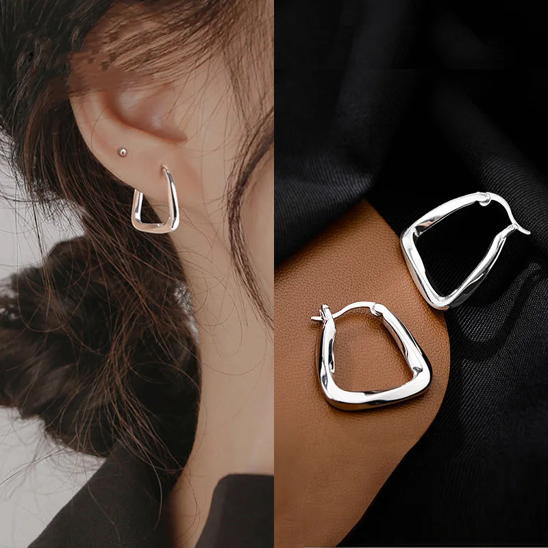 FMILY Minimalist 925 Silver Needle Geometric Irregular Hollow Earrings Retro Fashion Exquisite Jewelry for Girlfriend Gift
FMILY Minimalist 925 Silver Needle Geometric Irregular Hollow Earrings Retro Fashion Exquisite Jewelry for Girlfriend Gift