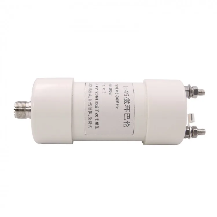 1:49 300W 49:1 Long-line Dedicated Balun for End Fed Short wave Antenna HAM Natural Resonance Frequency 7/14/21/28MHz
1:49 300W 49:1 Long-line Dedicated Balun for End Fed Short wave Antenna HAM Natural Resonance Frequency 7/14/21/28MHz