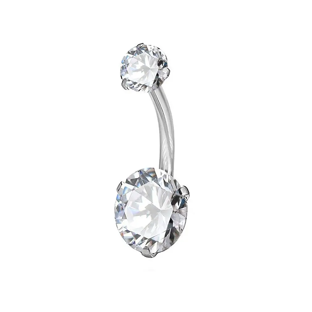 Elegant Zircon Piercing Navel Belly Button Rings Navel Piercing Belly Button Ring For Women Jewelry
Elegant Zircon Piercing Navel Belly Button Rings Navel Piercing Belly Button Ring For Women Jewelry