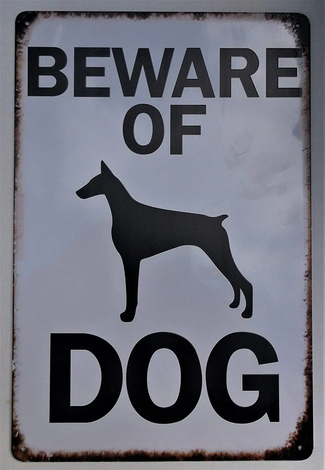 Beware of Dog Plate Retro Metal Tin Sign Plaque Poster Wall Decor Art Shabby Chic Gift
Beware of Dog Plate Retro Metal Tin Sign Plaque Poster Wall Decor Art Shabby Chic Gift