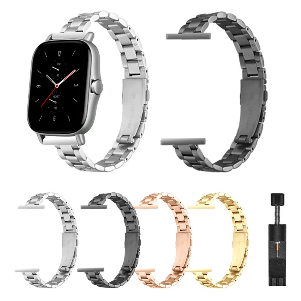 20 22mm Women Metal Stainless Steel Watchband for Xiaomi Huami Amazfit GTS 2/2e Slim Wrist Strap for Huami GTS 2 Mini Bracelet
20 22mm Women Metal Stainless Steel Watchband for Xiaomi Huami Amazfit GTS 2/2e Slim Wrist Strap for Huami GTS 2 Mini Bracelet