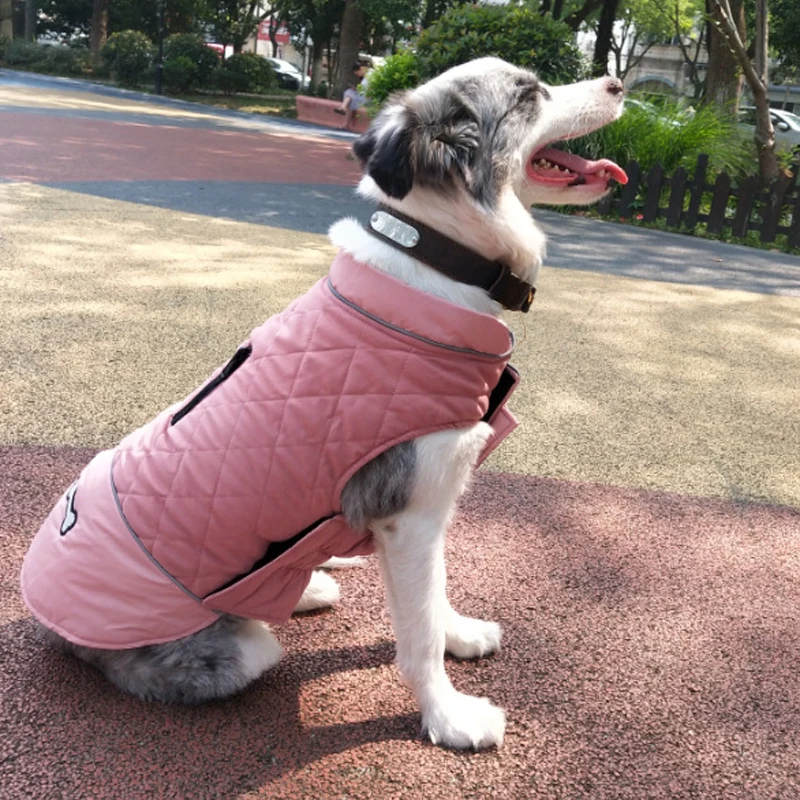 Large Dogs Vest Reversible Dog Jacket Winter Warm Dog Coats Waterproof Dog Clothes For Husky Golden Retriever Labrador Pitbull
Large Dogs Vest Reversible Dog Jacket Winter Warm Dog Coats Waterproof Dog Clothes For Husky Golden Retriever Labrador Pitbull