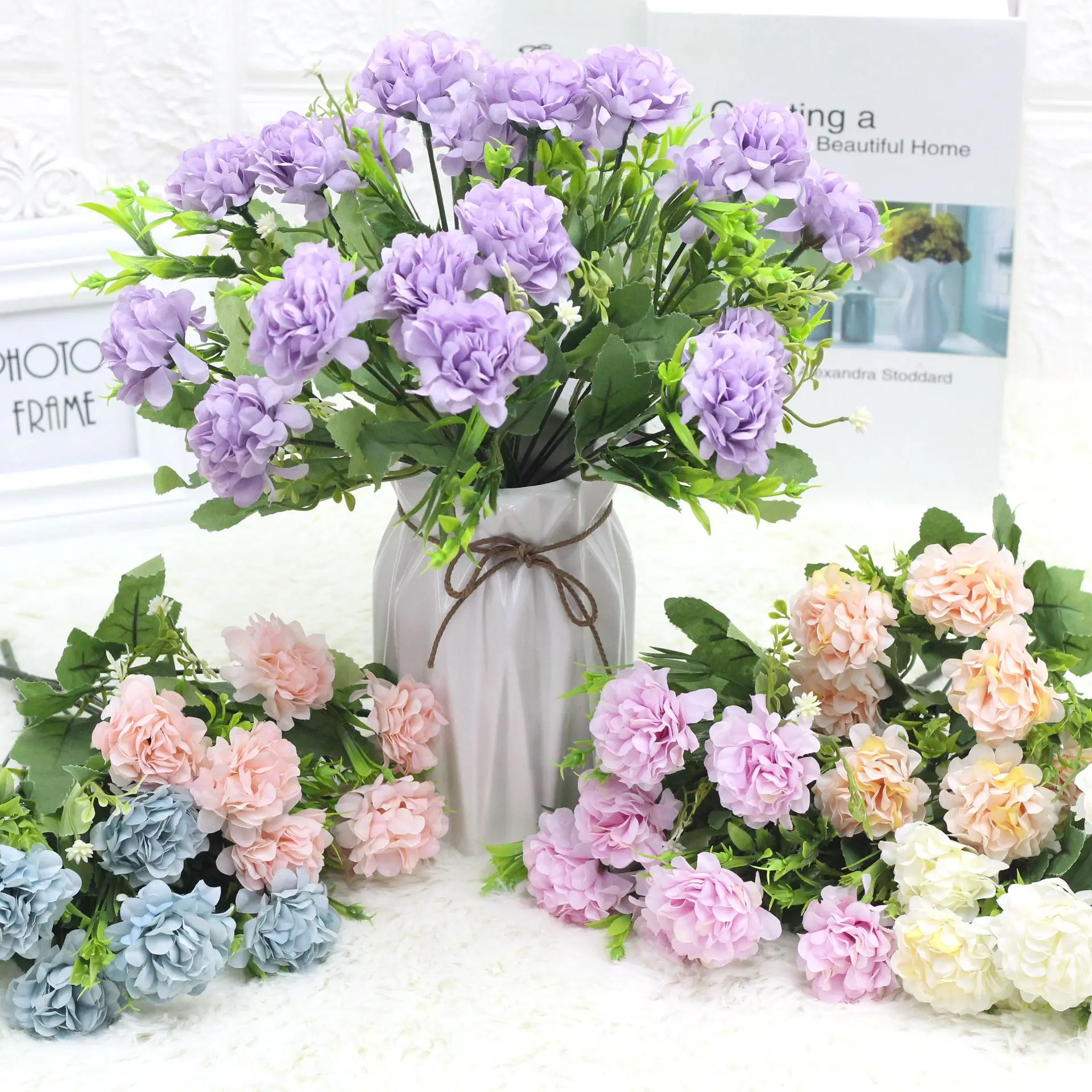 10Pcs 7 Heads Oil Painting Hydrangea Bunch Artificial Flower Wedding Decor Silk Flower Decoration Home Display Photography Props
10Pcs 7 Heads Oil Painting Hydrangea Bunch Artificial Flower Wedding Decor Silk Flower Decoration Home Display Photography Props