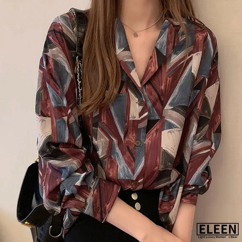 Blouse Women Korean Autumn Vintage Floral Print Long Sleeves Shirt Women's Loose Top Blusas Ropa De Mujer
Blouse Women Korean Autumn Vintage Floral Print Long Sleeves Shirt Women's Loose Top Blusas Ropa De Mujer