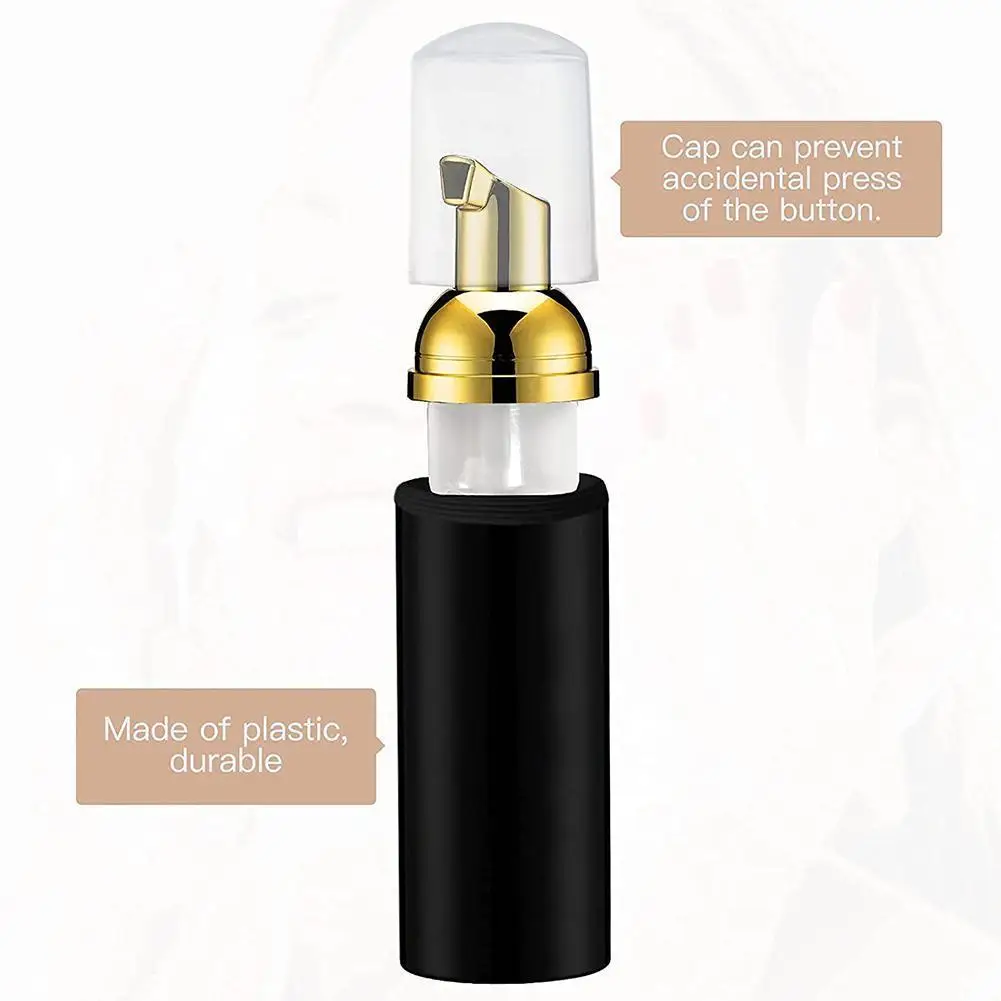 60ML High Quality Plastic Foam Pumper Shampoo Bottle Cleanser Foam Container Refillable Empty Cosmetic Mousse Bottle
60ML High Quality Plastic Foam Pumper Shampoo Bottle Cleanser Foam Container Refillable Empty Cosmetic Mousse Bottle
