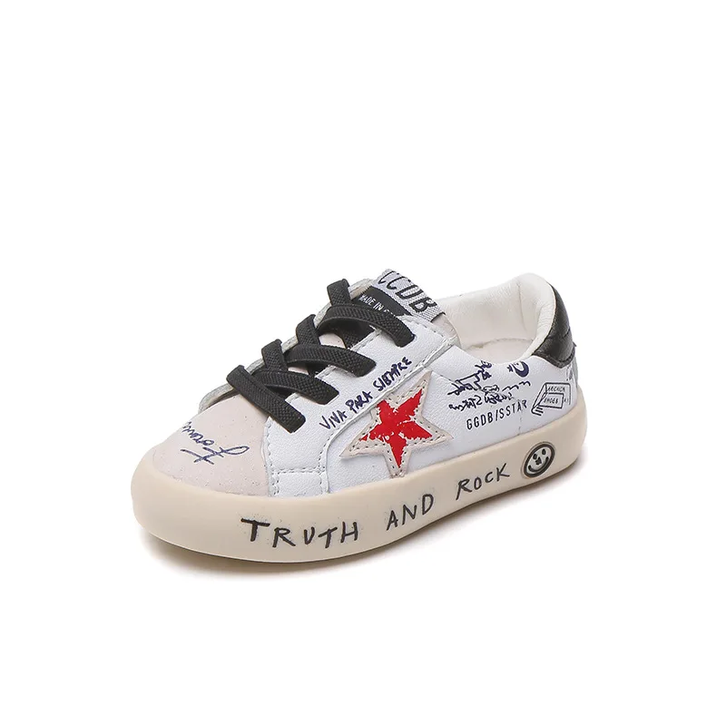 baby kids Children's Board Shoes Boys Leather Breathable Graffiti Sneakers Little Girls Star White Shoes Toddler Shoes Boy NY103
baby kids Children's Board Shoes Boys Leather Breathable Graffiti Sneakers Little Girls Star White Shoes Toddler Shoes Boy NY103
