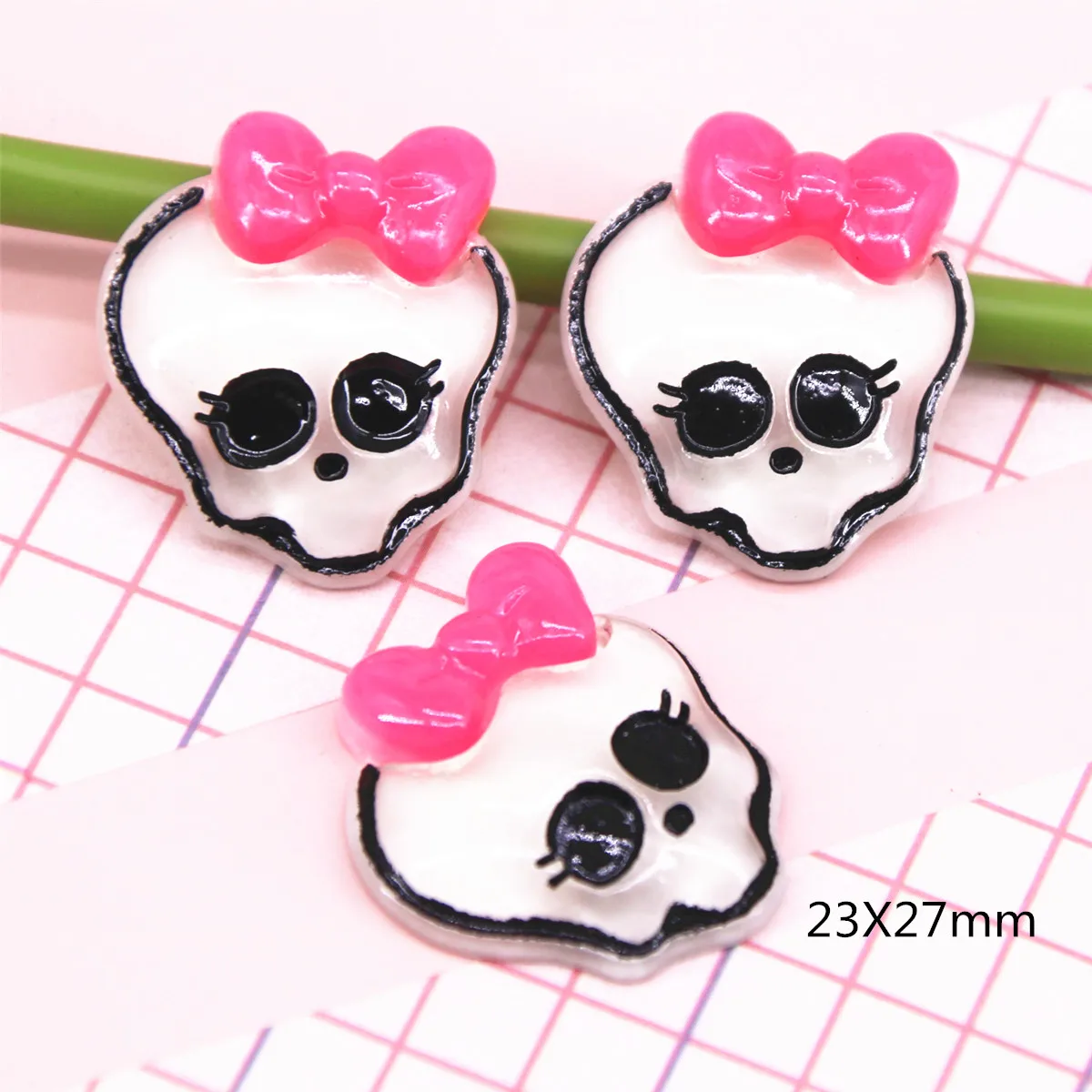 10pcs Resin halloween shiny skull flat back Cabochon Art Supply Decoration Charm hair bow center DIY Embellishments 24x29mm
10pcs Resin halloween shiny skull flat back Cabochon Art Supply Decoration Charm hair bow center DIY Embellishments 24x29mm