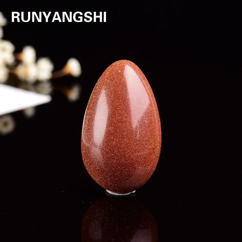 Фото Runyangshi 1 шт. 20 г красный песчаник Капля воды Тип натуральные камни DIY рукоделие
