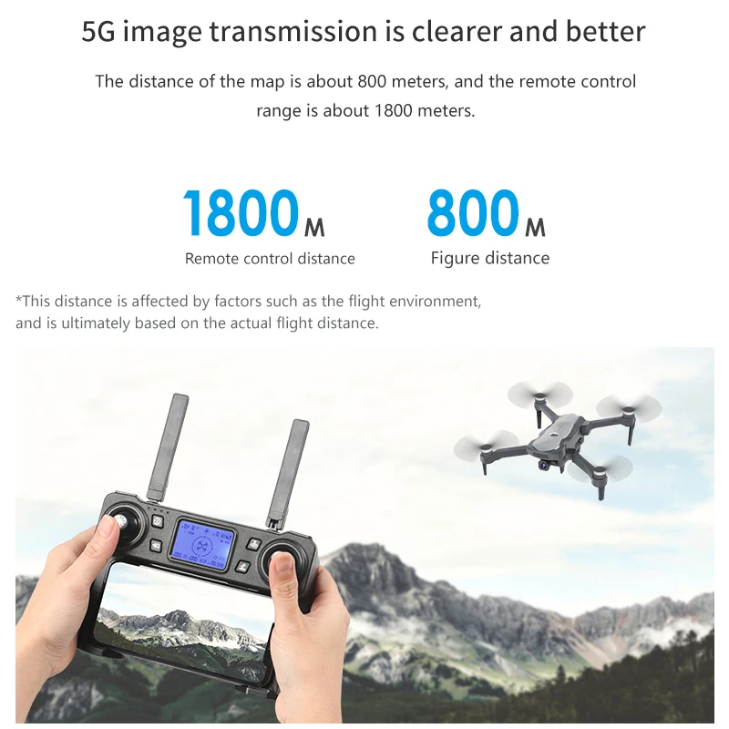KaKBeir K20 Drone with 4K Camera ESC 5G GPS WiFi FPV Brushless Control Distance 1800m RC Helicopter Quadrocopter Toys SG907
KaKBeir K20 Drone with 4K Camera ESC 5G GPS WiFi FPV Brushless Control Distance 1800m RC Helicopter Quadrocopter Toys SG907