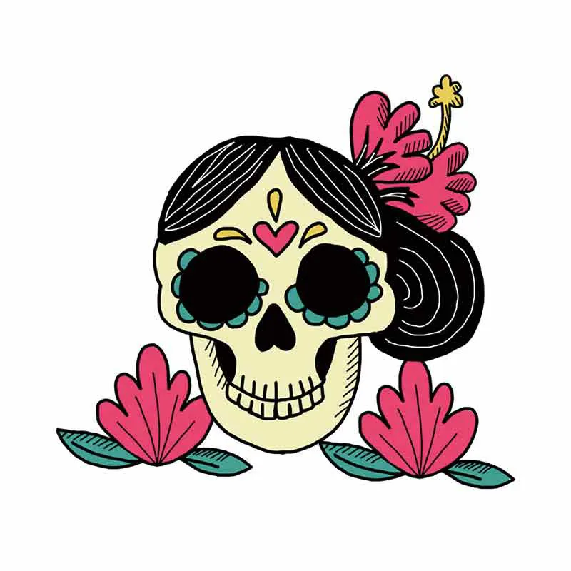 Mexican Skull Car Sticker Vinyl Auto Accessories Car Window Car Styling Decal PVC 13cmx12cm Cover Scratches Waterproof
Mexican Skull Car Sticker Vinyl Auto Accessories Car Window Car Styling Decal PVC 13cmx12cm Cover Scratches Waterproof