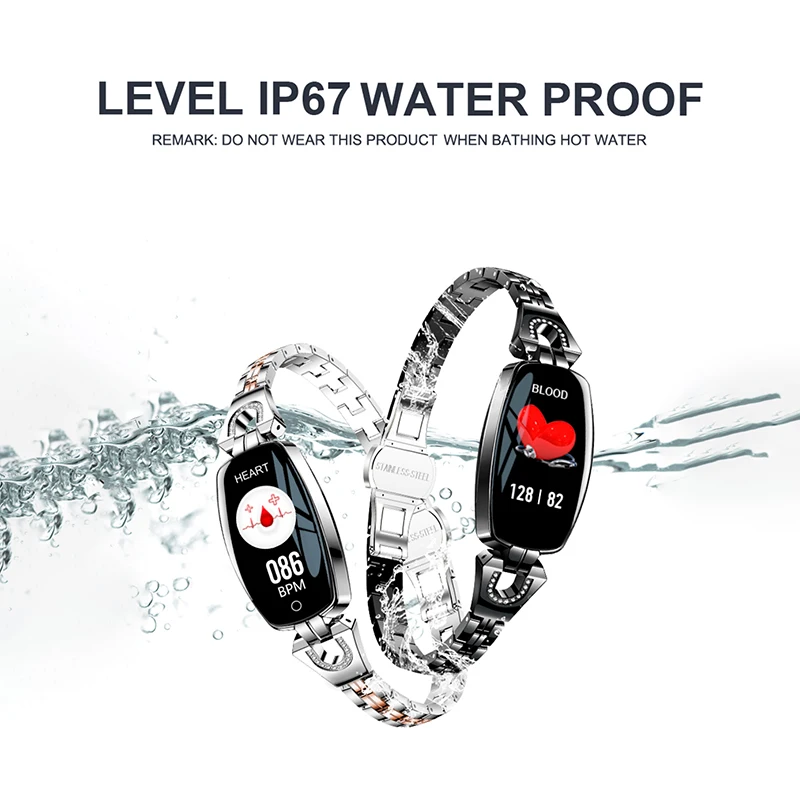 VBDK Fashion Women Smart Watch 0.96" OLED Heart Rate Blood Pressure Monitor Pedometer Fitness Tracker Waterproof Smartwatch
VBDK Fashion Women Smart Watch 0.96" OLED Heart Rate Blood Pressure Monitor Pedometer Fitness Tracker Waterproof Smartwatch