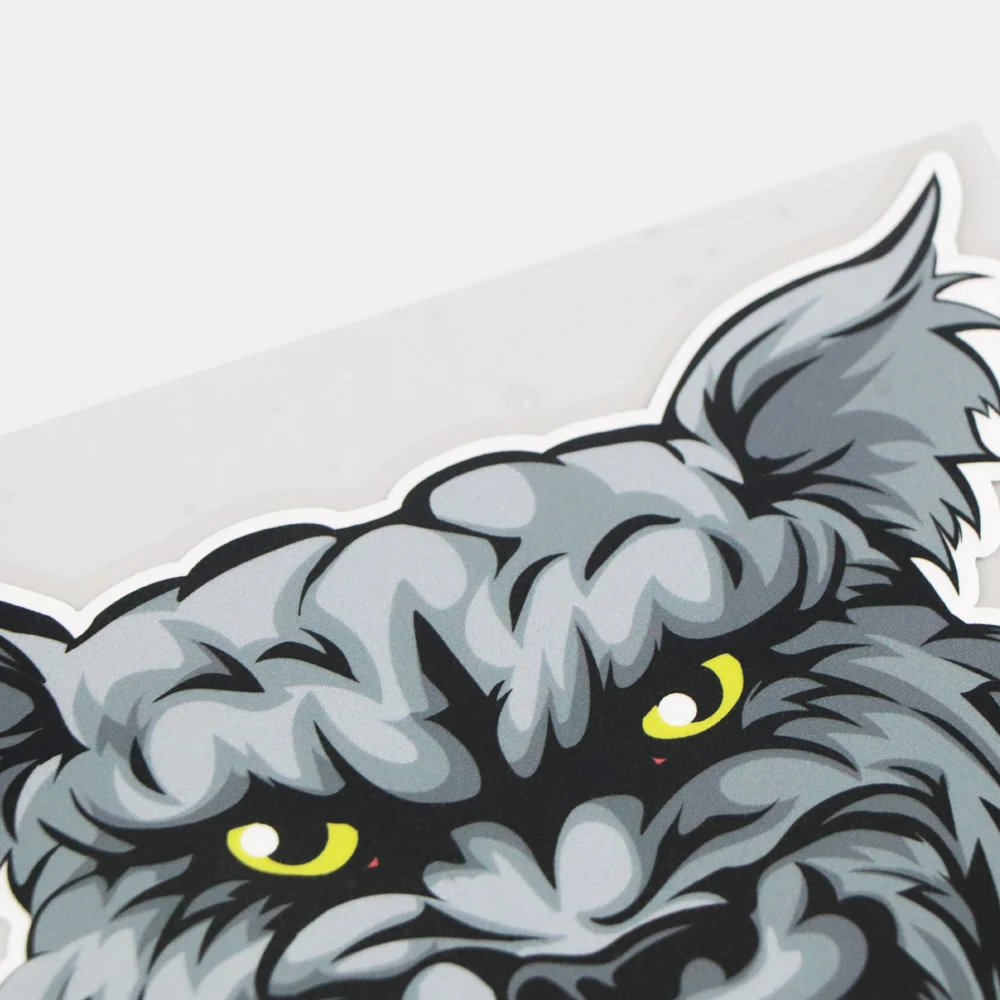 YJZT 15.715.2CM Grinning Wolf Creative Cartoon Decals Window Door Decoration Car Stickers 21A-0501
YJZT 15.715.2CM Grinning Wolf Creative Cartoon Decals Window Door Decoration Car Stickers 21A-0501