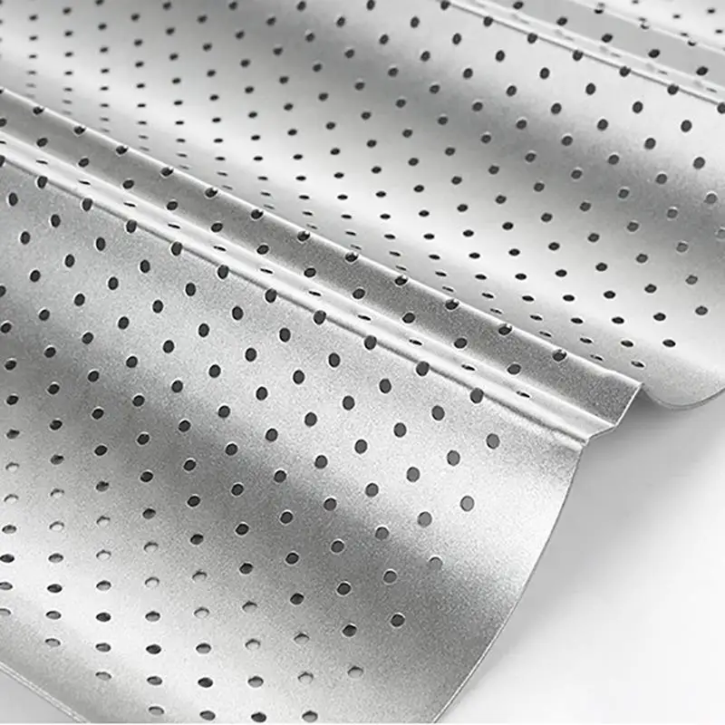justdolife Carbon Steel 2 Groove Wave French Bread Baking Tray For Baguette Bake Mold Pan DIY Bread Mold Baking And Pastry Tool
justdolife Carbon Steel 2 Groove Wave French Bread Baking Tray For Baguette Bake Mold Pan DIY Bread Mold Baking And Pastry Tool