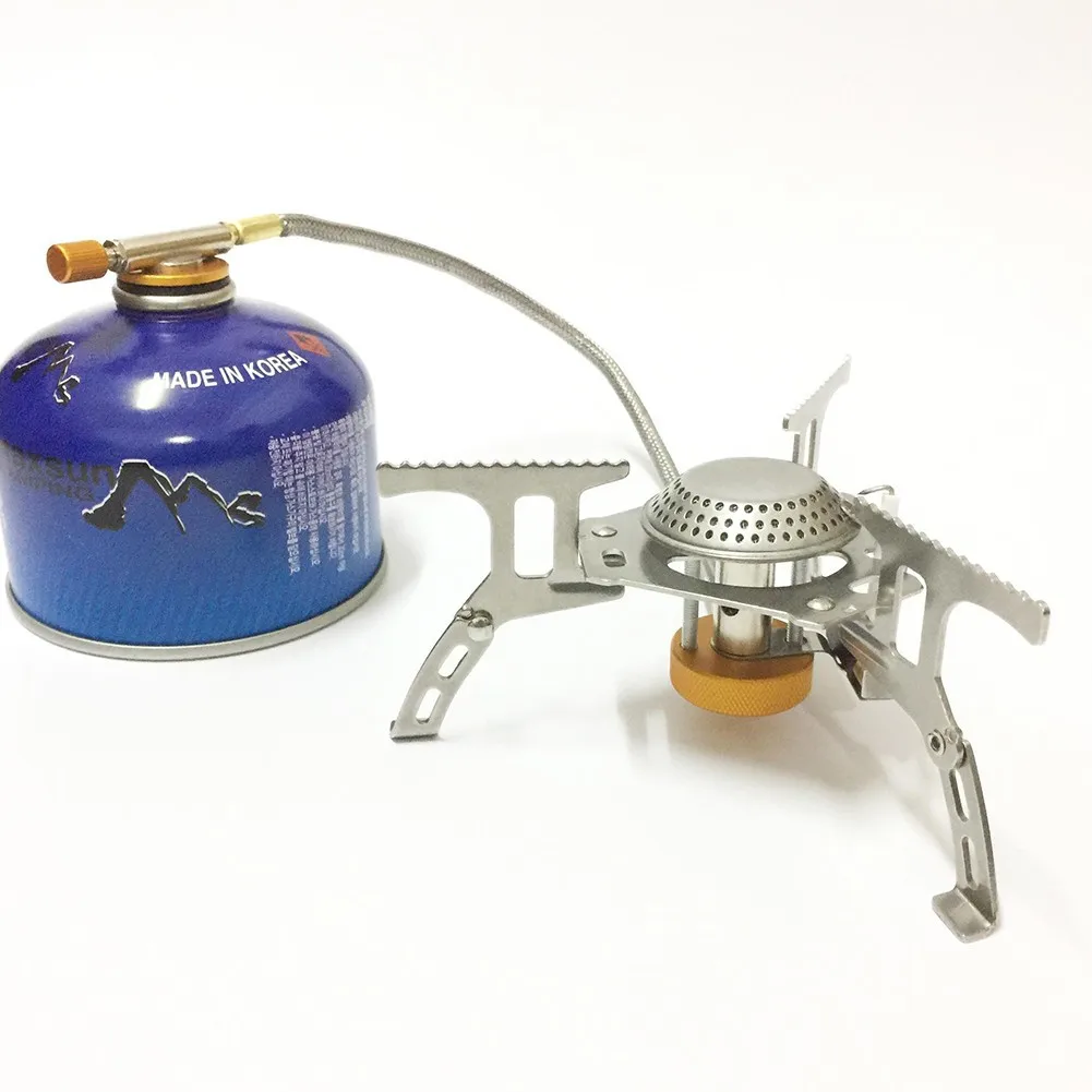3500W Folding Portable Gas-Burner Fishing Outdoor Cook Camping Picnic Cook Stove Swivel Flame Split Stoves Burner 18x7.5CM
3500W Folding Portable Gas-Burner Fishing Outdoor Cook Camping Picnic Cook Stove Swivel Flame Split Stoves Burner 18x7.5CM