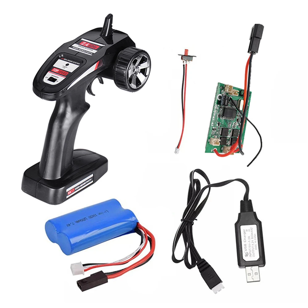 For RC Tank Truck 2.4GHz Dual Drive Remote Control Circuit Board Set DIY Modification Part
For RC Tank Truck 2.4GHz Dual Drive Remote Control Circuit Board Set DIY Modification Part