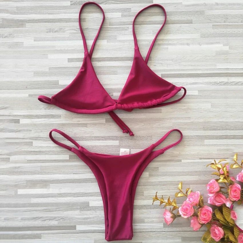 Micro String Bikini 2020 Women Thong Swimwear Female Swimsuit Two pieces bikini set Bather Sexy Brazilian Bathing Suit Swim wear
Micro String Bikini 2020 Women Thong Swimwear Female Swimsuit Two pieces bikini set Bather Sexy Brazilian Bathing Suit Swim wear