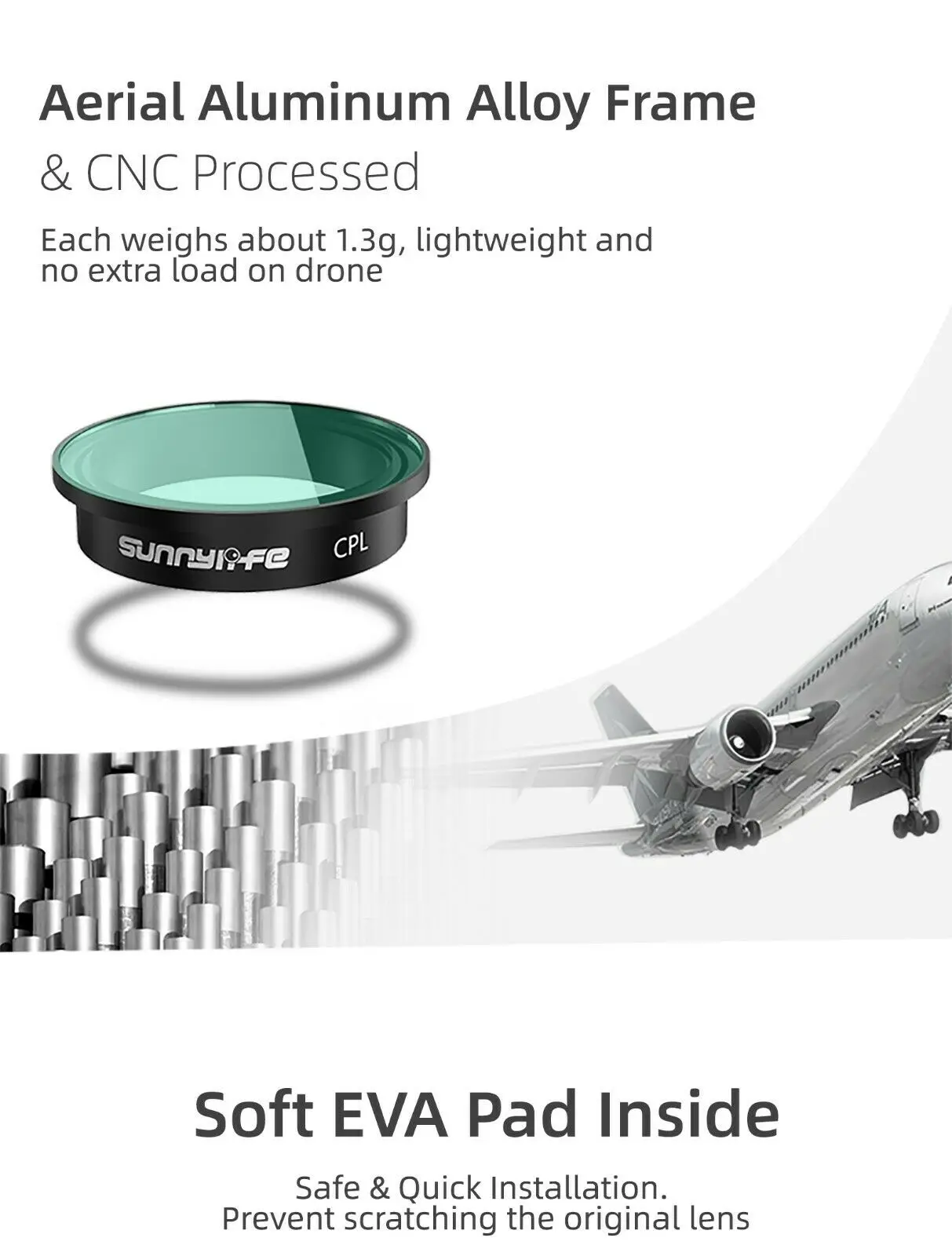 SunnyLife Done Filter For DJI FPV 3 pcs Glass Lens Filter Mini/2 Filters Neutral Density Polar CPL+ND8+ND16 FV-FI9323
SunnyLife Done Filter For DJI FPV 3 pcs Glass Lens Filter Mini/2 Filters Neutral Density Polar CPL+ND8+ND16 FV-FI9323