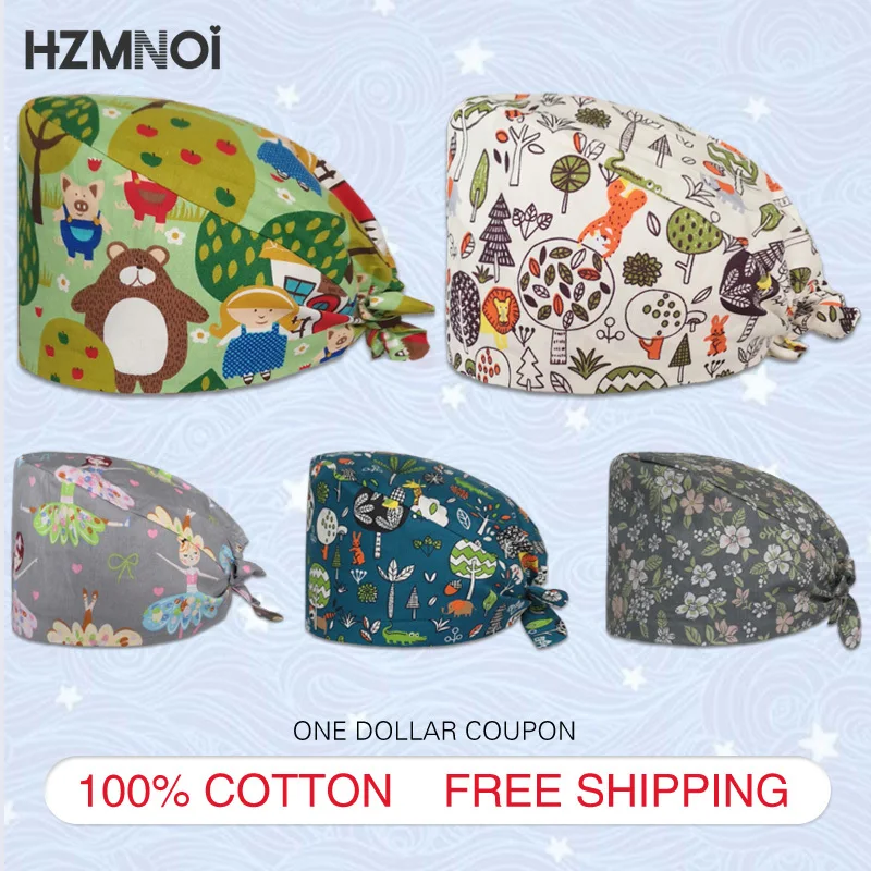 Trendy Pattern Medical Scrub Cap Hospital Doctor Work Cap Sanitary Worker Scrub Cap Pet Clinic Nurse Beautician Nursing Cap
Trendy Pattern Medical Scrub Cap Hospital Doctor Work Cap Sanitary Worker Scrub Cap Pet Clinic Nurse Beautician Nursing Cap
