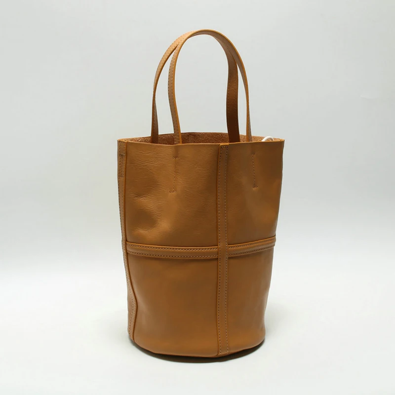 

Новинка 2021, сумки из воловьей кожи растительного дубления с верхним слоем, дизайнерская женская сумка-мешок на одно плечо, оптовая продажа