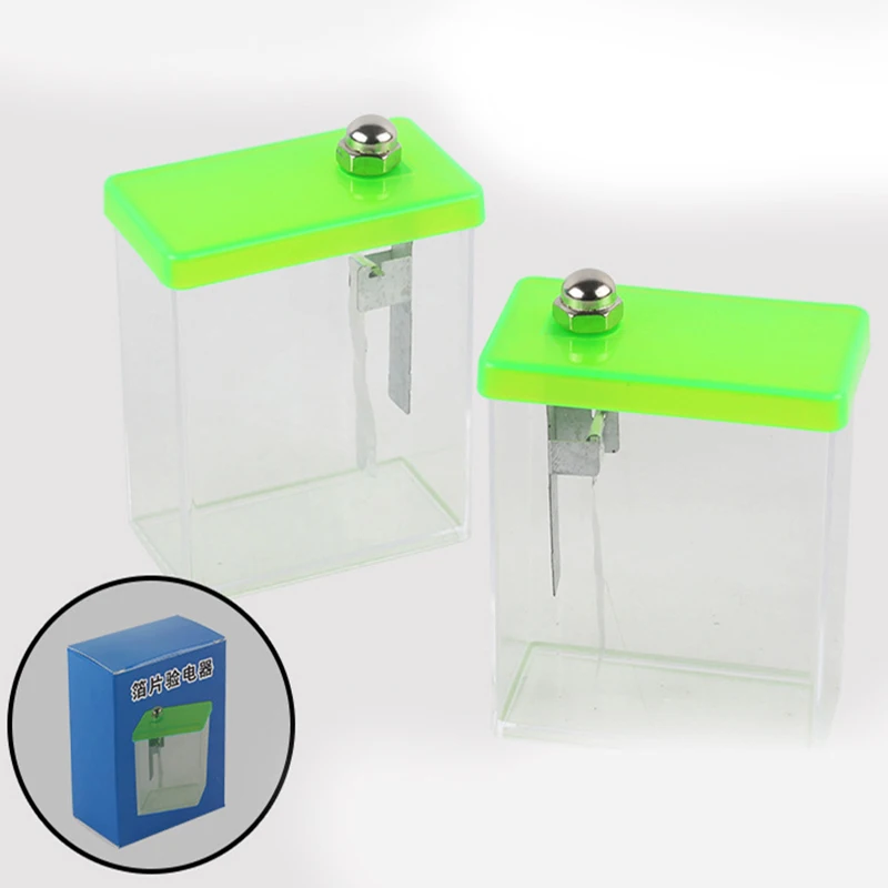 production materials foil electroscope Set student electrometer junior high school physics experiment equipment science small
production materials foil electroscope Set student electrometer junior high school physics experiment equipment science small