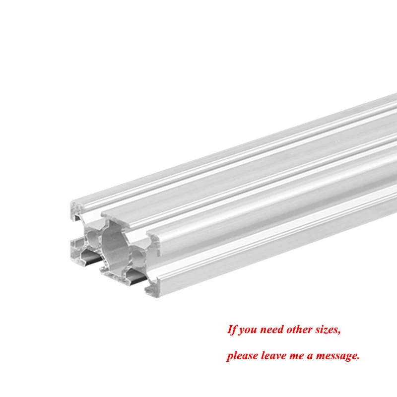 1PCS 2040 European Standard Industrial Aluminum Profile 100 200 300 400 500 600-800mm Length Linear Rail for DIY 3D Printer CNC
1PCS 2040 European Standard Industrial Aluminum Profile 100 200 300 400 500 600-800mm Length Linear Rail for DIY 3D Printer CNC