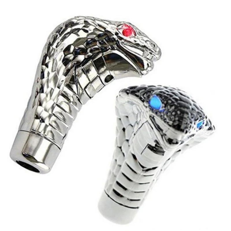 New Car Gearbox Handle Cobra Snake-shaped with LED Light Shift Lever Knob Car Modification Universal Shift Lever
New Car Gearbox Handle Cobra Snake-shaped with LED Light Shift Lever Knob Car Modification Universal Shift Lever