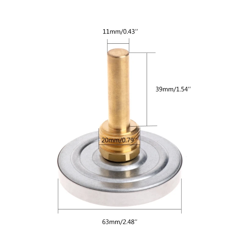 63mm Dial Horizontal Thermometer Aluminum Temperature Gauge Meter Liquid Water wholesales
63mm Dial Horizontal Thermometer Aluminum Temperature Gauge Meter Liquid Water wholesales