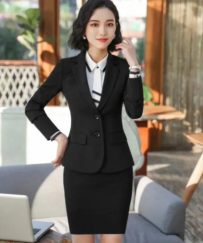 костюм женский брючный костюмы женские Женский деловой офисный с брюками пиджак