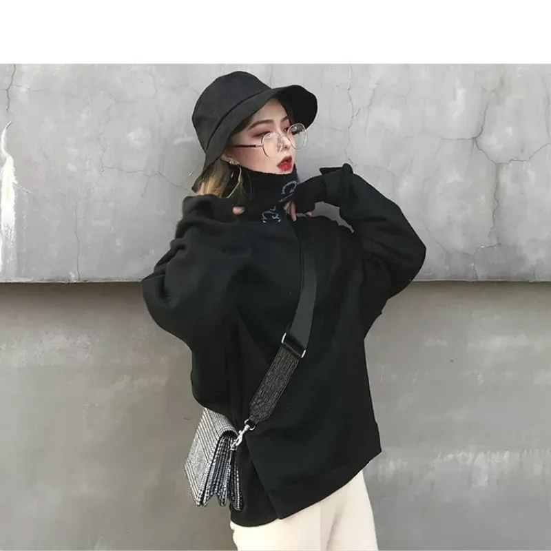 Autumn Winter 2020 New Women's Embroidered Letter Casual Fashion Top High Collar Fake Two Long Sleeve Plush Sweater for Women
Autumn Winter 2020 New Women's Embroidered Letter Casual Fashion Top High Collar Fake Two Long Sleeve Plush Sweater for Women