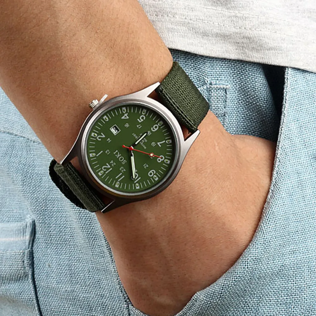 2021 New Calendar Watch For Men Woven Nylon Belt Wristwatches Fashion Men's Quartz Watch Relogio Masculino
2021 New Calendar Watch For Men Woven Nylon Belt Wristwatches Fashion Men's Quartz Watch Relogio Masculino