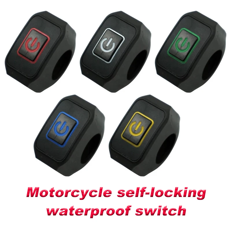 1PCS 22mm 7/8'' Motorcycle Handlebar Switch Momentry Self-Locking Buttton Waterproof Control Switch Button With LED Light
1PCS 22mm 7/8'' Motorcycle Handlebar Switch Momentry Self-Locking Buttton Waterproof Control Switch Button With LED Light