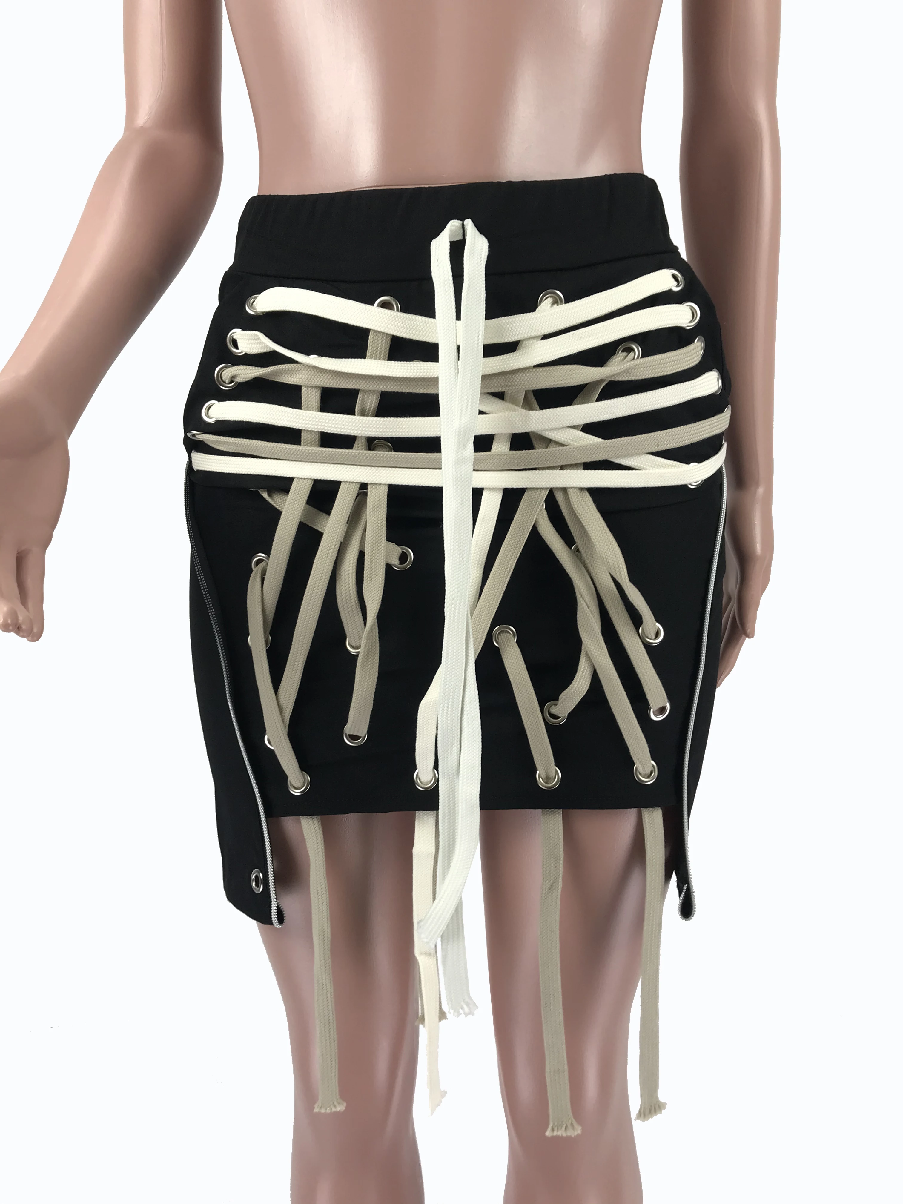 Sexy Womens Slimming Short Skirt, High Waist Irregular Bandage Decoration Mini Dress for Summer Wear 2021
Sexy Womens Slimming Short Skirt, High Waist Irregular Bandage Decoration Mini Dress for Summer Wear 2021