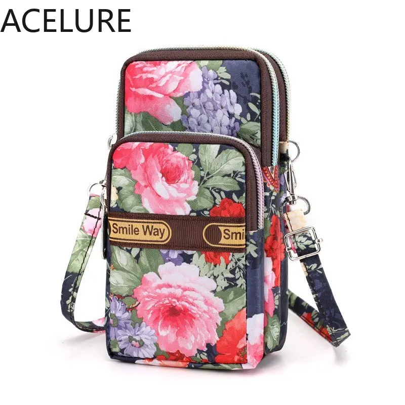 ACELURE Flower Coin Purse Sports Arm Hanging Key Bag 2021 Summer New Small Messenger Bag for Women's Nylon Mobile Phone Bag
ACELURE Flower Coin Purse Sports Arm Hanging Key Bag 2021 Summer New Small Messenger Bag for Women's Nylon Mobile Phone Bag
