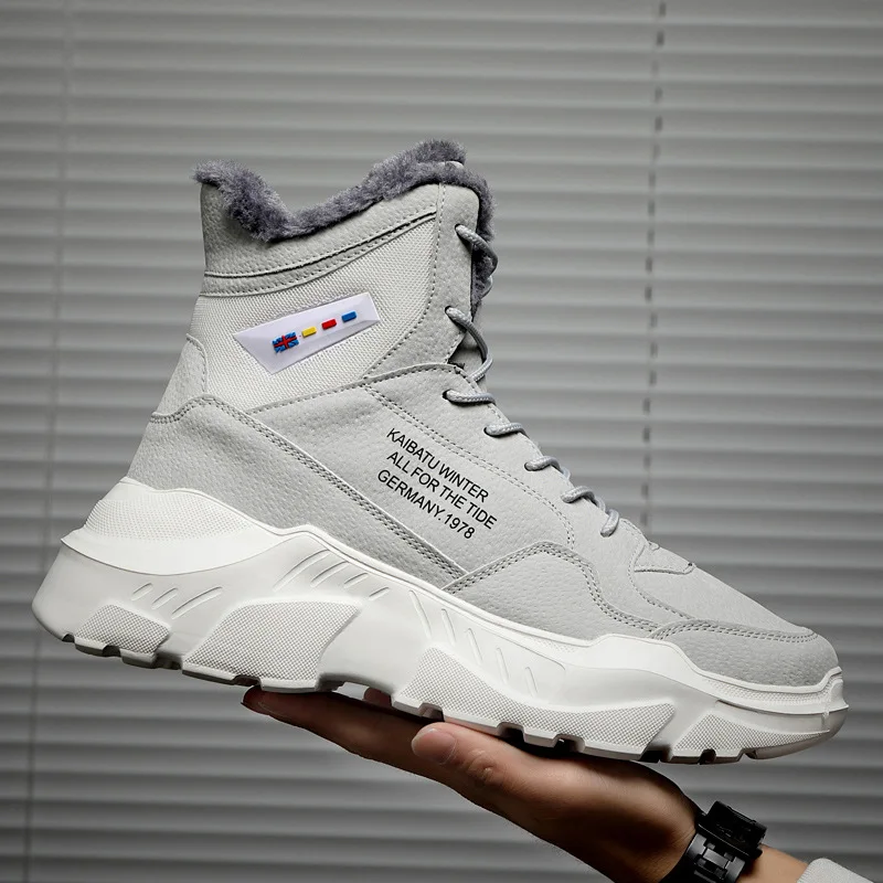 ZEEKSON daddy shoes high top men's shoes trend all-match casual cotton shoes outdoor plus velvet snow boots
ZEEKSON daddy shoes high top men's shoes trend all-match casual cotton shoes outdoor plus velvet snow boots