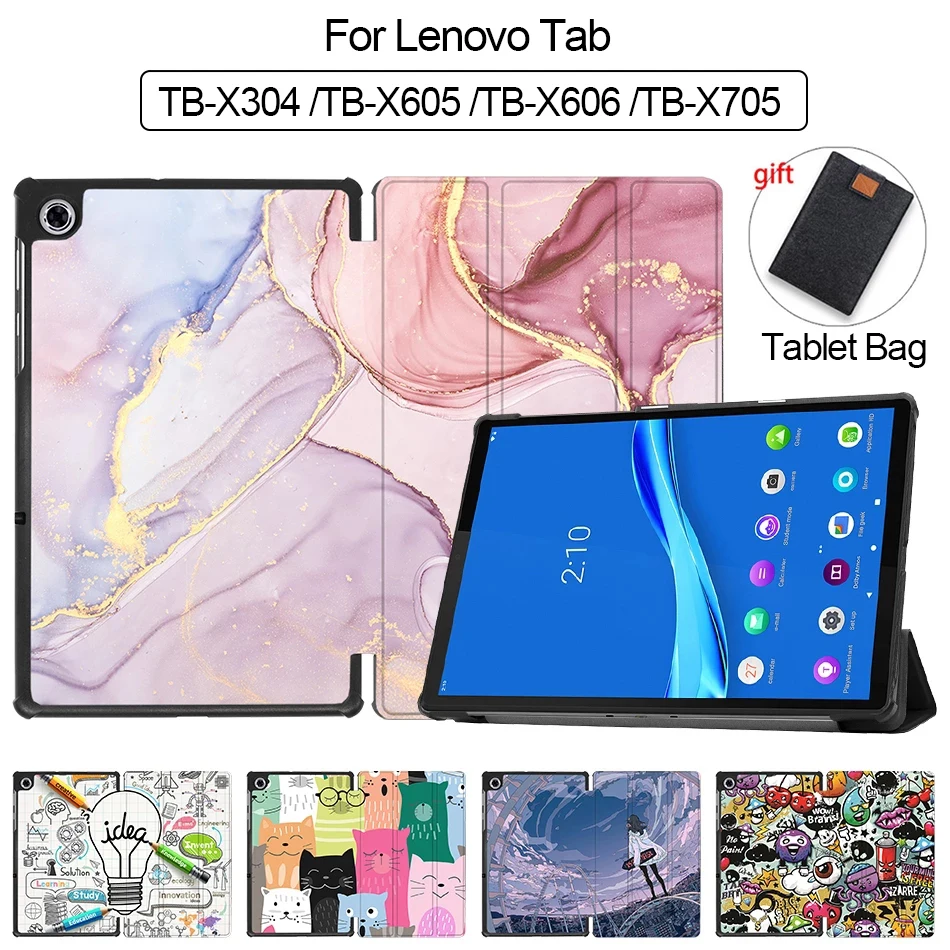 MTT Case For Lenovo Tab M10 10.1 inch TB-X605F M10 FHD Plus 10.3 TB-X606F Magnetic Leather Flip Stand Smart Funda Tablet Cover
MTT Case For Lenovo Tab M10 10.1 inch TB-X605F M10 FHD Plus 10.3 TB-X606F Magnetic Leather Flip Stand Smart Funda Tablet Cover