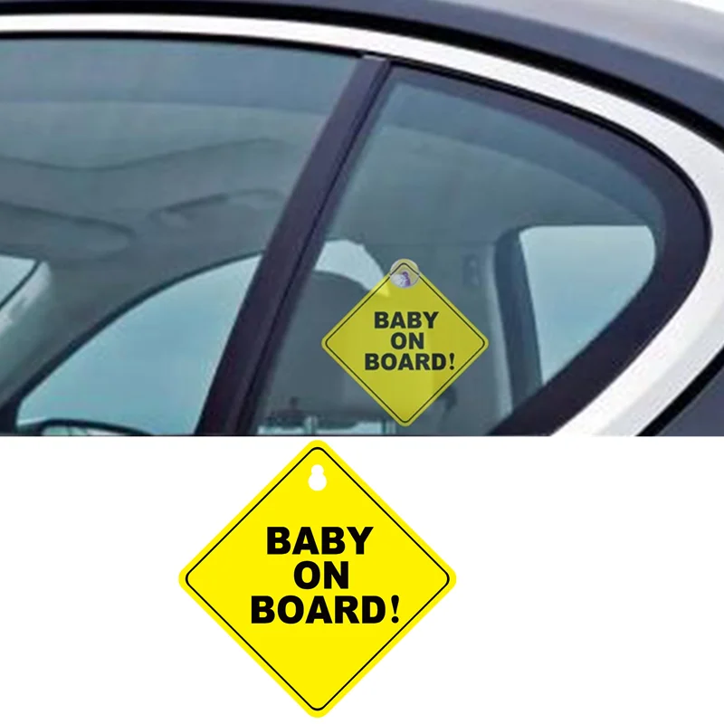 Car Sticker Baby ON BOARD WARNING SAFETY SIGN Sticker Decal with Sucker for Car Vehicle Window Sticker Car Accessories Styling
Car Sticker Baby ON BOARD WARNING SAFETY SIGN Sticker Decal with Sucker for Car Vehicle Window Sticker Car Accessories Styling
