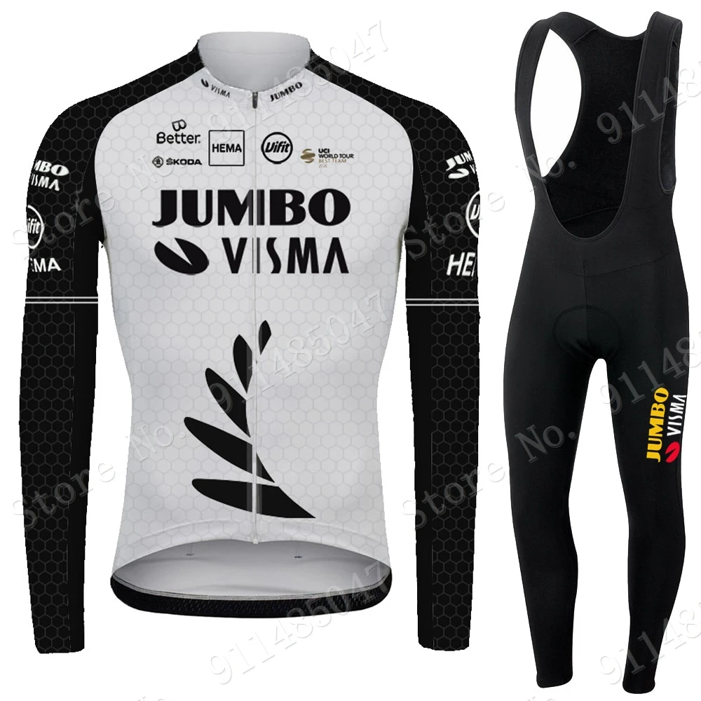 Новая Зеландия Чемпион Jumbo Visma 2021 Велоспорт Джерси комплект мужская белая одежда