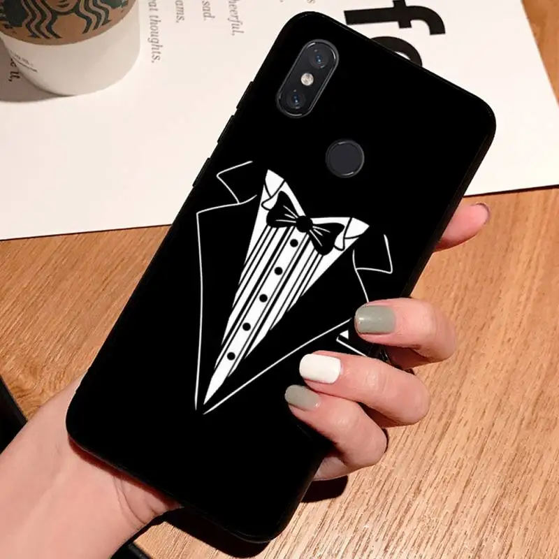 Man Suit Shirt Tie pattern Phone Case For Xiaomi Redmi note 7 8 9 t k30 max3 9 s 10 pro lite high quality Anti-fall capa
Man Suit Shirt Tie pattern Phone Case For Xiaomi Redmi note 7 8 9 t k30 max3 9 s 10 pro lite high quality Anti-fall capa