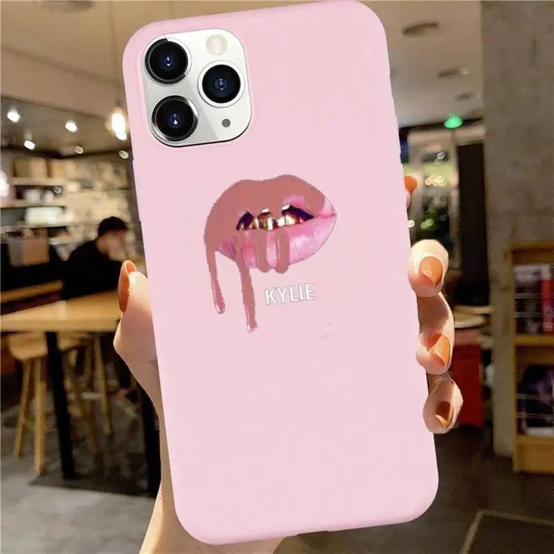 Sexy Girl Kylie Jenner Lips Kiss Phone Case Candy Color for iPhone 6 7 8 11 12 s mini pro X XS XR MAX Plus
Sexy Girl Kylie Jenner Lips Kiss Phone Case Candy Color for iPhone 6 7 8 11 12 s mini pro X XS XR MAX Plus