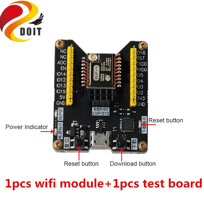 SZDOIT ESP M1 Беспроводной Wi Fi модуль + ESP8285 тестовая плата небольшая партия сжигание