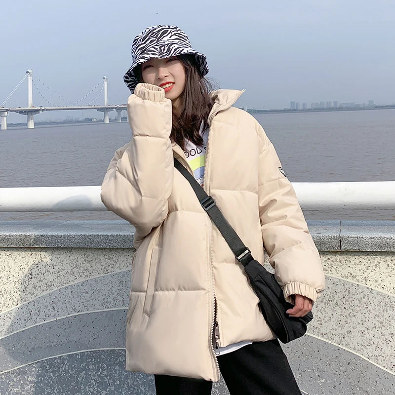 2021 New Women Long Hooded Parkas coat Winter Clothes Solid Down Cotton Coat Korean Style Black Jacket Short Parkas
2021 New Women Long Hooded Parkas coat Winter Clothes Solid Down Cotton Coat Korean Style Black Jacket Short Parkas