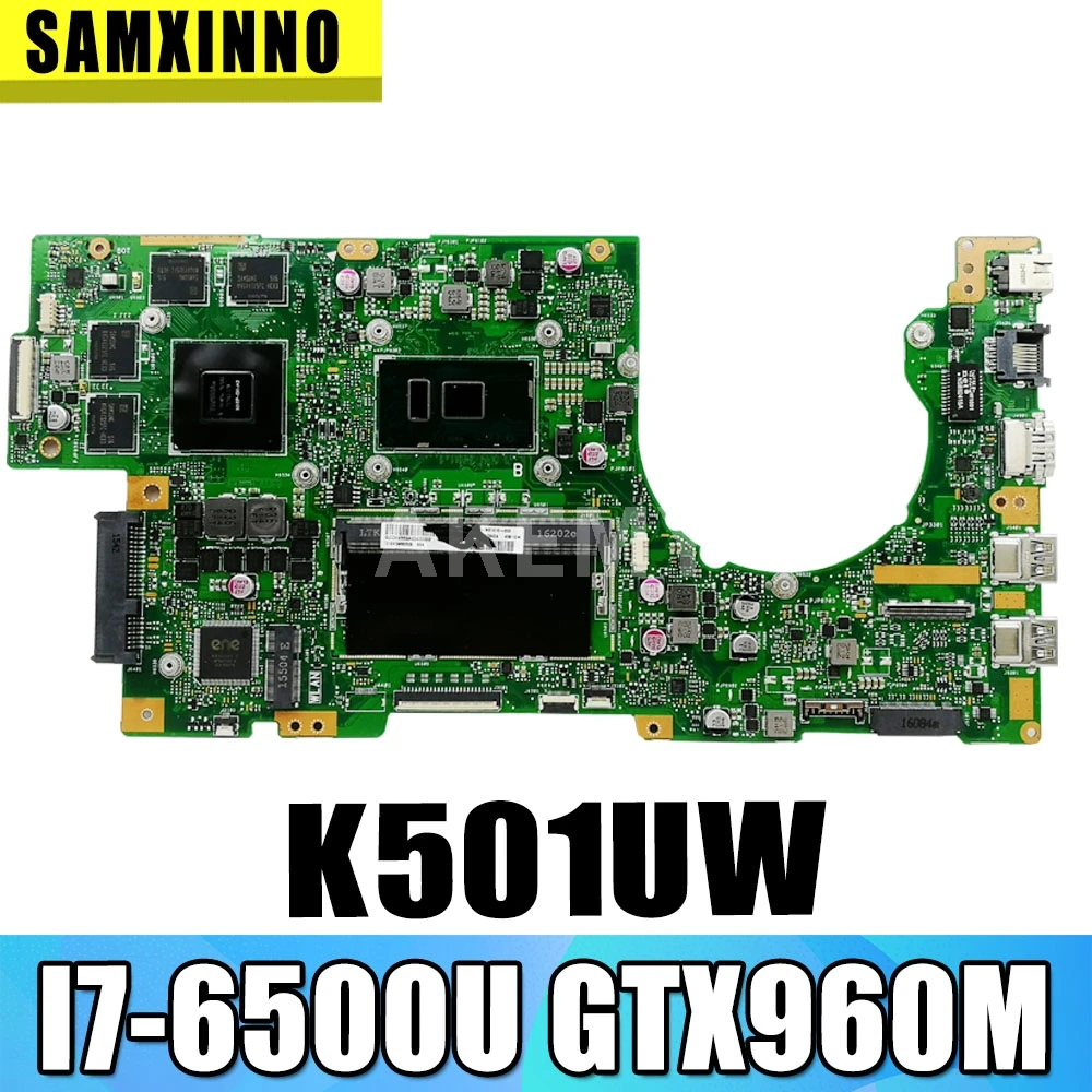90NB0BQ0-R00010 Laptop motherboard For Asus K501UW K501UWK K501UXM K501UQ mainboard DDR4-8G-RAM I7-6500U GTX960M GTX950M
90NB0BQ0-R00010 Laptop motherboard For Asus K501UW K501UWK K501UXM K501UQ mainboard DDR4-8G-RAM I7-6500U GTX960M GTX950M