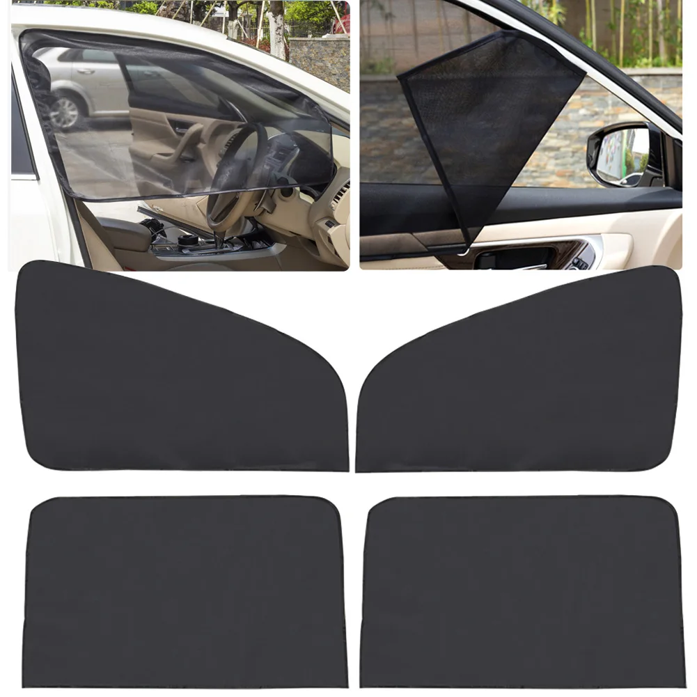 Magnetic Mesh Car Sunshade Covers Universal Windscreen Car Front & Rear Side Window Sun Visor Shade Windshield Auto Sun Shade
Magnetic Mesh Car Sunshade Covers Universal Windscreen Car Front & Rear Side Window Sun Visor Shade Windshield Auto Sun Shade