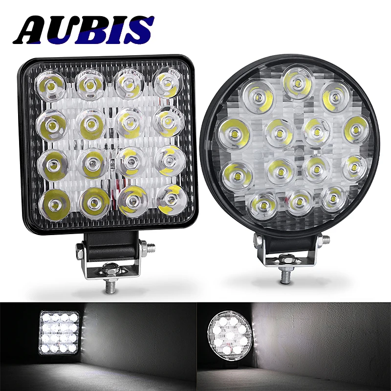 Led Work Lights 48W 16 LED Bar Light 12V Car Fog Lamp For Offroad 4x4 LED SUV ATV Tractor Headlight Bulbs Spotlight
Led Work Lights 48W 16 LED Bar Light 12V Car Fog Lamp For Offroad 4x4 LED SUV ATV Tractor Headlight Bulbs Spotlight