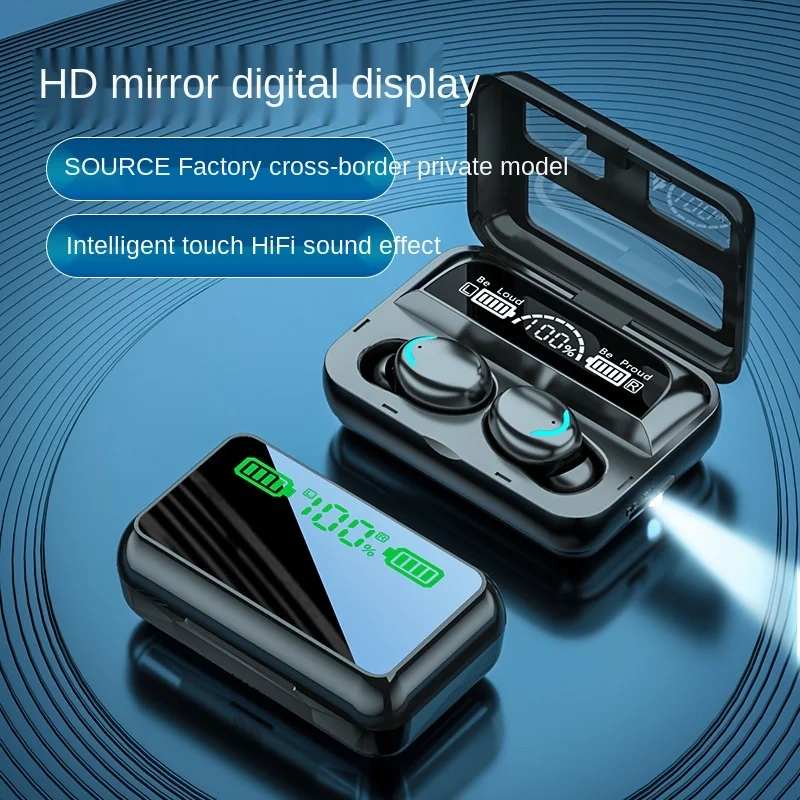 2021 New F9 Wireless Bluetooth Earphones TWS Sports Headsets Stereo Touch Bluetooth 5.1 Headphones with 2000mAh Charging Box IOS
2021 New F9 Wireless Bluetooth Earphones TWS Sports Headsets Stereo Touch Bluetooth 5.1 Headphones with 2000mAh Charging Box IOS