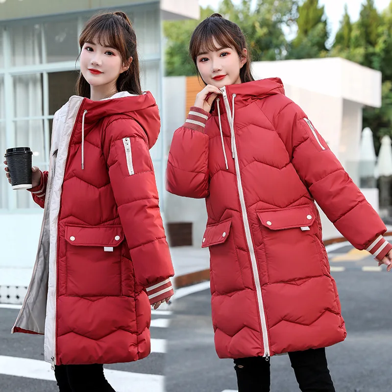 Donsignet Down Padded Coat 2021 Winter New Korean Thicken Fashion Womens Cotton Coat Mid-length Loose Thicken Cotton Jacket
Donsignet Down Padded Coat 2021 Winter New Korean Thicken Fashion Womens Cotton Coat Mid-length Loose Thicken Cotton Jacket