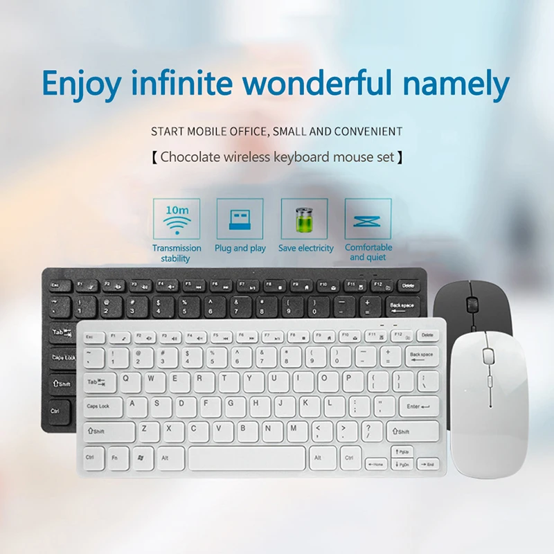 2.4G Wireless Keyboard Mouse Set Ergonomic Mouse PC Mause Silent Button Bluetooth Keyboard and Mouse Combo 2.4G for Laptop PC
2.4G Wireless Keyboard Mouse Set Ergonomic Mouse PC Mause Silent Button Bluetooth Keyboard and Mouse Combo 2.4G for Laptop PC